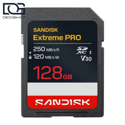 SanDisk Extreme PRO SDXC UHS-I 128GB 250MB/s V30 Memory Card
