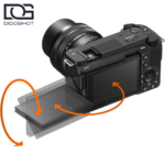 نمای پشت دوربین Sony ZV-E1 مشکی و نمایشگر لمسی