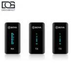 میکروفون بی سیم BOYA BY-XM6-S2 شامل دو فرستنده و یک گیرنده