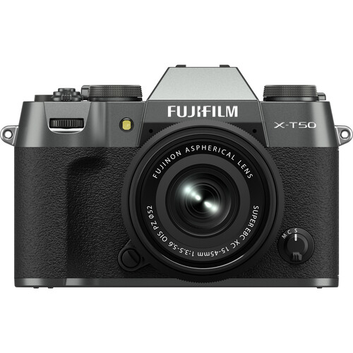 FUJIFILM X-T50 Mirrorless Camera with XC 15-45mm f/3.5-5.6 Lens