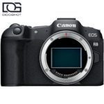 نمای روبه‌روی دوربین فول‌فریم Canon EOS R8 با مانت RF