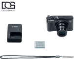 Canon PowerShot SX740 HS مشکی به همراه باتری شارژر و بند مچی