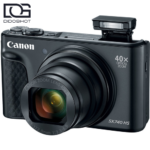 Canon PowerShot SX740 HS مشکی با فلاش داخلی باز