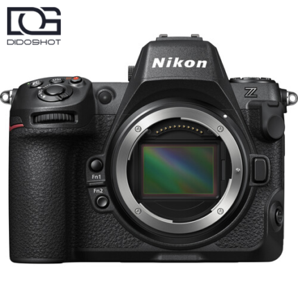 نمای روبه‌روی دوربین Nikon Z8 Body با مانت Nikon Z