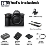 دوربین Nikon Z8 Body به همراه باتری شارژر کابل و لوازم داخل جعبه