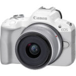 Canon EOS R50 Mirrorless Camera Kit 18-45mm Lens (White)