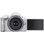 Canon EOS R50 Mirrorless Camera Kit 18-45mm Lens (White) - Image 5