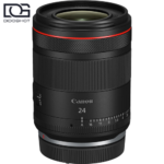 لنز Canon RF 24mm f/1.4 L VCM نصب شده روی دوربین Canon EOS R5 Mark II