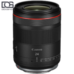 کنترل‌های لنز Canon RF 24mm f/1.4 L VCM شامل دکمه Function و سوئیچ AF MF