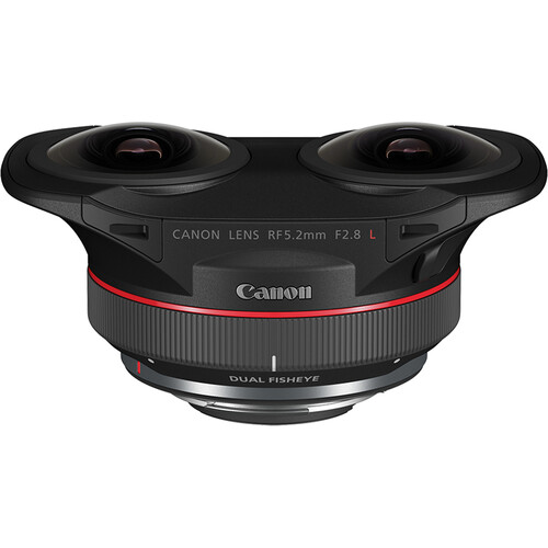 canon-rf-5.2mm-f-2.8-l-dual-fisheye-3d-vr-lens Canon RF 5.2mm f/2.8 L Dual Fisheye 3D VR Lens - Image 1