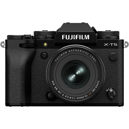 fujifilm-x-t5-mirrorless-camera-kit-xf-16-50mm-f-2.8-4.8-lens-black FUJIFILM X-T5 Mirrorless Camera Kit XF 16-50mm f/2.8-4.8 Lens (Black) - Image 1