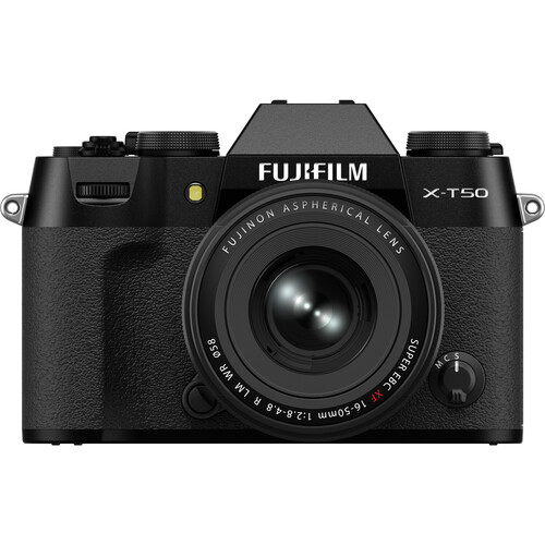 fujifilm-x-t50-mirrorless-camera-kit-xf-16-50mm-f-2.8-4.8-lens-black FUJIFILM X-T50 Mirrorless Camera Kit XF 16-50mm f/2.8-4.8 Lens (Black) - Image 1