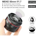 Meike MK-50mm f/1.7 MF Lens – Sony E - Image 3