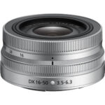 Nikon NIKKOR Z DX 16-50mm f/3.5-6.3 VR Lens (Silver)