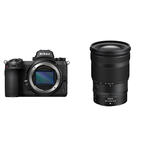 nikon-z7-ii-mirrorless-camera-kit-24-120mm-f-4-lens Nikon Z7 II Mirrorless Camera Kit 24-120mm f/4 Lens - Image 1