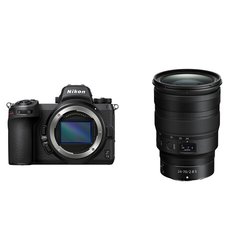nikon-z7-ii-mirrorless-camera-kit-24-70mm-f-2.8-lens Nikon Z7 II Mirrorless Camera Kit 24-70mm f/2.8 Lens - Image 1