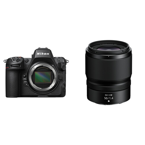 nikon-z8-mirrorless-camera-kit-50mm-f-1.4-lens Nikon Z8 Mirrorless Camera Kit 50mm f/1.4 Lens - Image 1