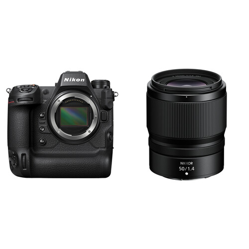 nikon-z9-mirrorless-camera-kit-50mm-f-1.4-lens Nikon Z9 Mirrorless Camera Kit 50mm f/1.4 Lens - Image 1