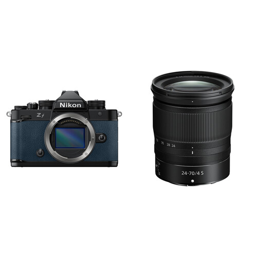nikon-zf-mirrorless-camera-kit-24-70mm-f-4-lens-blue Nikon Zf Mirrorless Camera Kit 24-70mm f/4 Lens (Blue) - Image 1