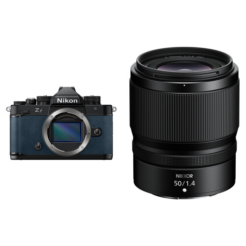 nikon-zf-mirrorless-camera-kit-50mm-f-1.4-lens-blue Nikon Zf Mirrorless Camera Kit 50mm f/1.4 Lens (Blue) - Image 1