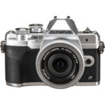 Olympus OM-D E-M10 Mark IV Mirrorless Camera Kit 14-42mm EZ Lens (Silver)