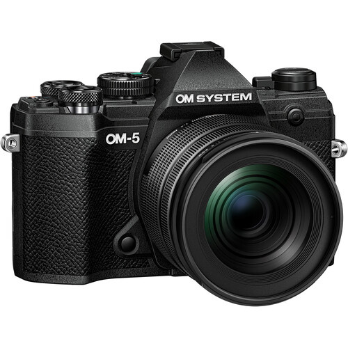 om-system-om-5-mirrorless-camera-kit-12-45mm-f-4-pro-lens-black OM SYSTEM OM-5 Mirrorless Camera Kit 12-45mm f/4 PRO Lens (Black) - Image 1