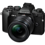 OM SYSTEM OM-5 Mirrorless Camera Kit 12-45mm f/4 PRO Lens (Black) - Image 5