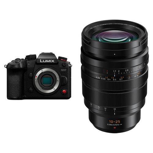 panasonic-lumix-gh7-mirrorless-camera-kit-10-25mm-f-1.7-lens-black Panasonic Lumix GH7 Mirrorless Camera Kit 10-25mm f/1.7 Lens (Black) - Image 1
