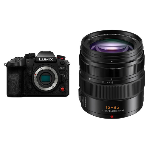 panasonic-lumix-gh7-mirrorless-camera-kit-12-35mm-f-2.8-lens-black Panasonic Lumix GH7 Mirrorless Camera Kit 12-35mm f/2.8 Lens (Black) - Image 1