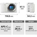 Sony ZV-E10 II Mirrorless Camera Body (White) - Image 16