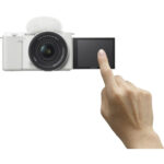 Sony ZV-E10 Mirrorless Camera Kit 16-50mm f/3.5-5.6 II Lens (White) - Image 12