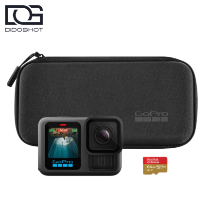GoPro HERO13 Black Action Camera Bundle با کارت SanDisk Extreme 64GB و کیف حمل