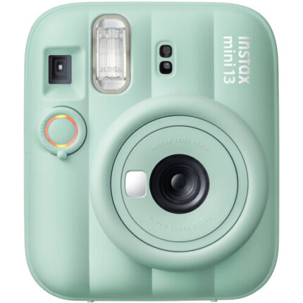 Front View of FUJIFILM INSTAX MINI 13 Lagoon Green