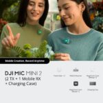 دو فرستنده میکروفون DJI Mic Mini 2