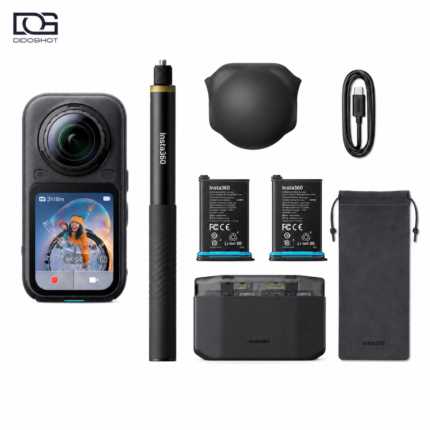 دوربین 360 درجه Insta360 X6 Essentials Bundle مشکی