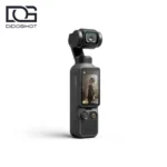 نمای زاویهدار دوربین DJI Osmo Pocket 4 با گیمبال سه محوره