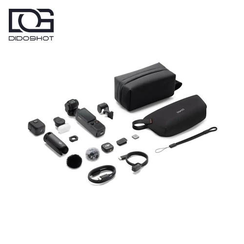 dji-osmo-pocket-4-creator-combo-not-activated-didoshot پکیج DJI Osmo Pocket 4 Creator Combo نسخه نات اکتیو با لوازم کامل