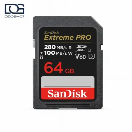 کارت حافظه SanDisk Extreme PRO SDXC UHS-II 64GB V60