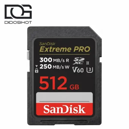 کارت حافظه SanDisk Extreme PRO SDXC UHS-II 512GB 300MB/s V60
