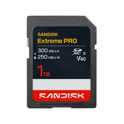 کارت حافظه SanDisk Extreme PRO SDXC UHS-II 1TB V60 300/250MB/s