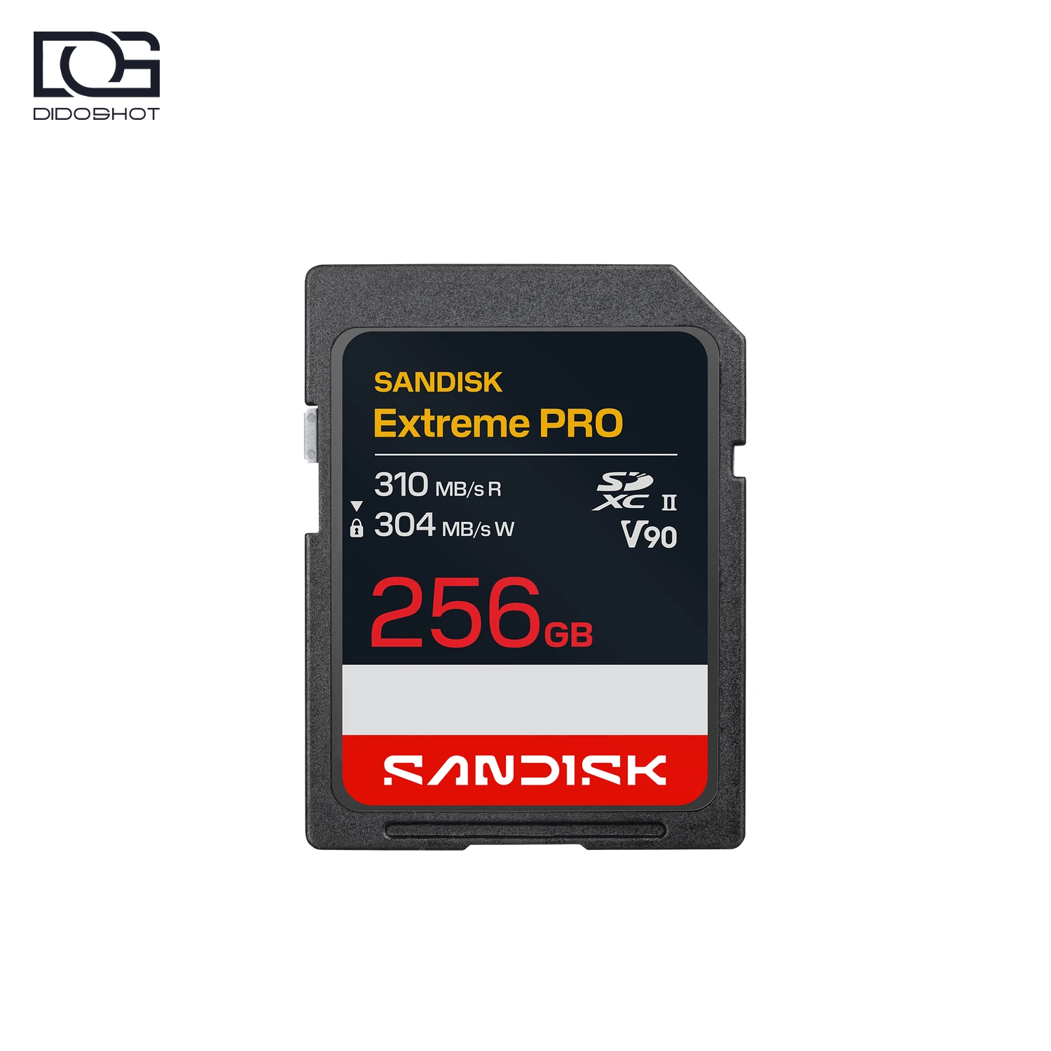 SanDisk Extreme PRO UHS-II V90 256GB Memory Card کارت حافظه SanDisk Extreme PRO SDXC UHS-II 256GB V90 310/304MB/s