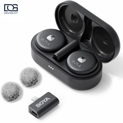 BOYA BY-OMIC-D میکروفون بی سیم دو نفره Lightning