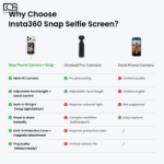 مقایسه Insta360 Snap Selfie Screen with Light با نمایشگرهای سلفی معمولی