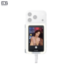 نمای جلوی Insta360 Snap Selfie Screen with Light متصل به گوشی