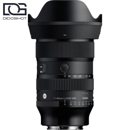 لنز Sigma 17-40mm f/1.8 DC Art مانت Sony E برای دوربین‌های APS-C