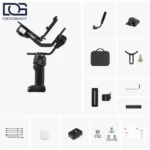 ZHIYUN CRANE 4 Combo محتویات جعبه و لوازم همراه