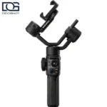 ZHIYUN SMOOTH 5S AI Pro نمای روبرو با گوشی و AI Tracker