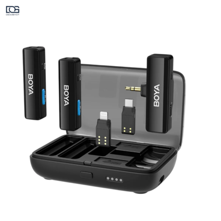میکروفون بی سیم BOYA BOYALINK دو نفره با کیس شارژ