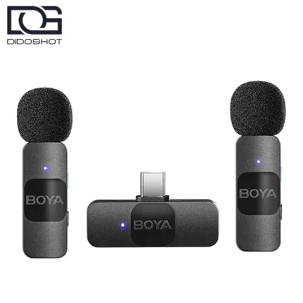 BOYA BY-V20 میکروفون بی سیم USB-C دو فرستنده