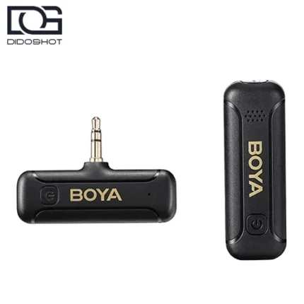 BOYA BY-WM3T2-M1 میکروفون بی سیم 3.5mm با یک فرستنده و یک گیرنده